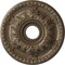 Ekena Millwork Granada Ceiling Medallion (Fits Canopies up to 6 5/8"), 18"OD x 3 1/2"ID x 2 1/2"P, Warm Silver CM18GAWSS - alternate 1